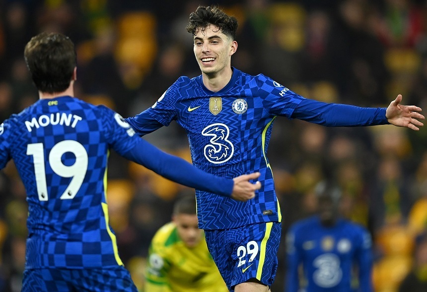 Seară plină de goluri în Premier League. Chelsea s-a impus pe terenul lui Norwich