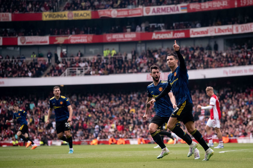 Arsenal - Manchester United 3-1. Continuă seria nefastă a ”diavolilor”. Ronaldo, primul gol, după tragedia pierderii unuia dintre gemeni