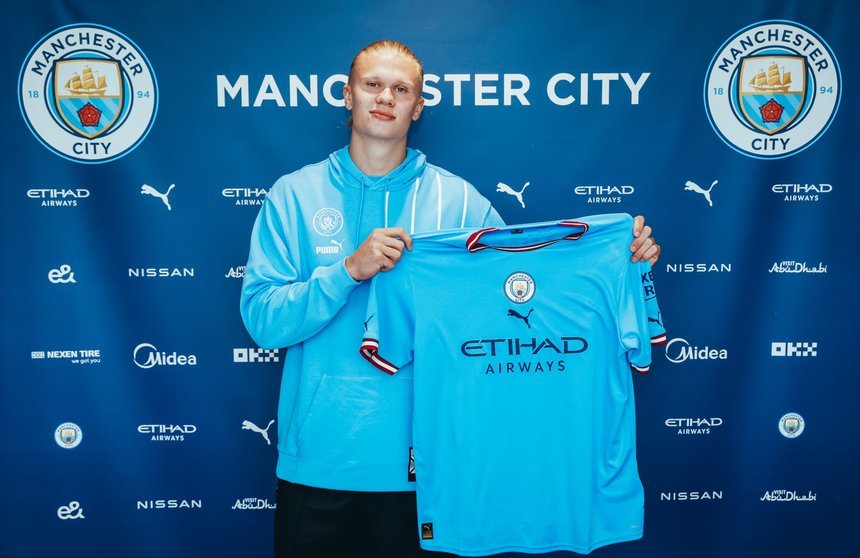 Erling Haaland, prezentat oficial la Man. City. Primele declaraţii ale starului norvegian