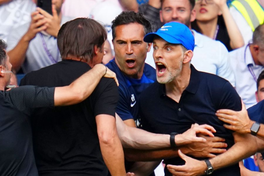 Tuchel şi Conte, la un pas de bătaie în două rânduri. De unde a pornit totul