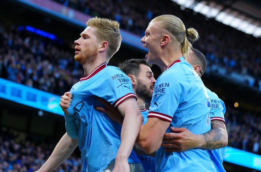 VIDEO | Show a la Kevin De Bruyne şi Erling Haaland, în Manchester City - Arsenal 4-1! ”Tunarii”, imaginea neputinţei în faţa ”cetăţenilor”