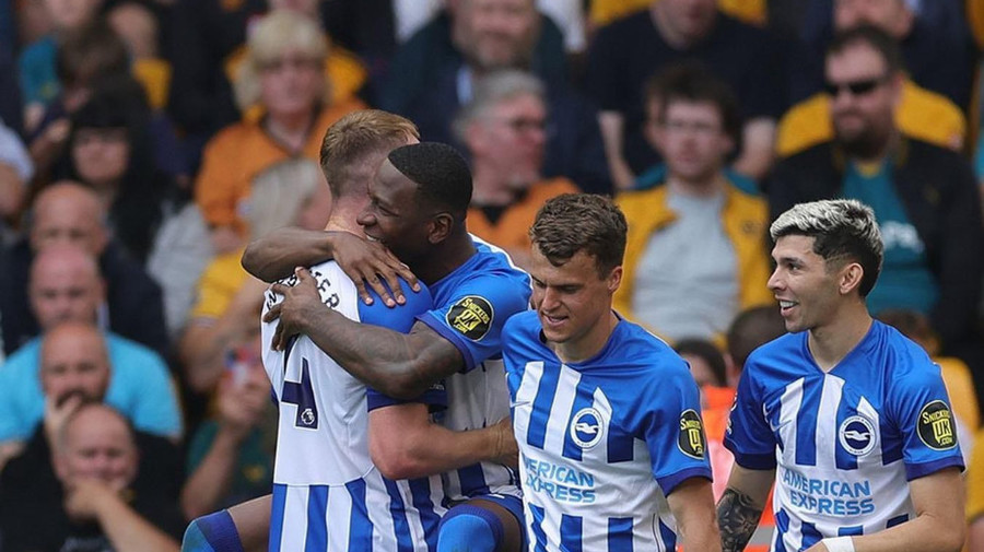 VIDEO | Brighton - Wolves, 0-0, în direct pe Prima Sport 3. Remiză fără goluri pe "Falmer Stadium"