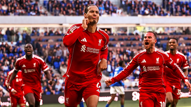 Liverpool se impune în ultima secundă a ”Merseyside Derby”