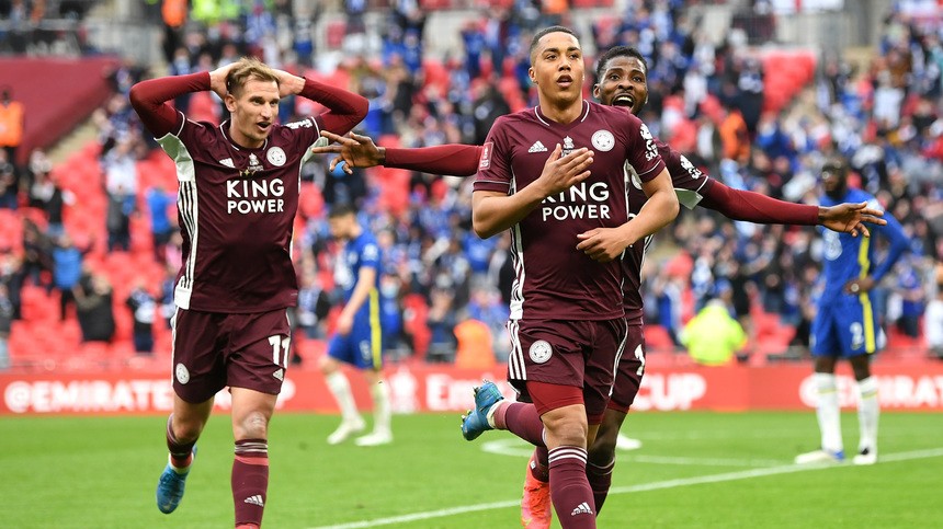 Leicester a câştigat Cupa Angliei în faţa lui Chelsea. 21.000 de fani au fost la meci