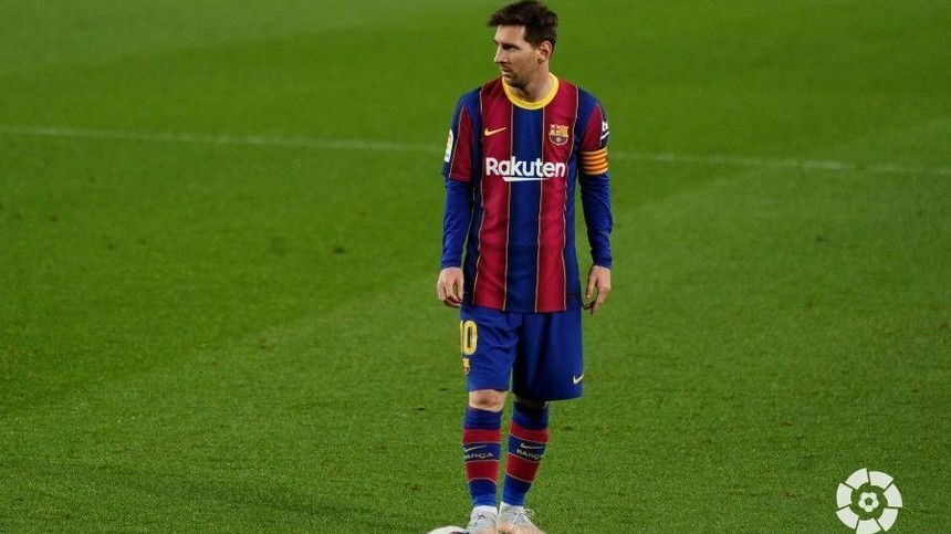 Fotografia de adio publicată de FC Barcelona, după plecarea lui Messi. Fanii au distribuit masiv