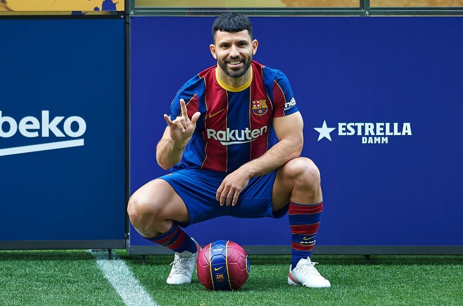 Încă o problemă uriaşă pentru FC Barcelona! Aguero s-a accidentat grav