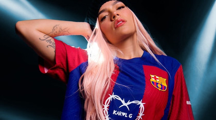 FC Barcelona, cu logoul cântăreţei Karol G pe tricouri la ”El Clasico”