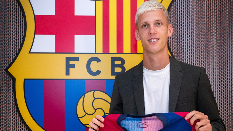 Dani Olmo, prezentat oficial de FC Barcelona