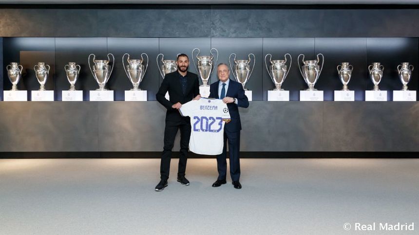 OFICIAL | Karim Benzema şi-a prelungit contractul cu Real Madrid