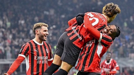 AC Milan a învins AS Roma, scor 3-1, şi s-a calificat în semifinalele Cupei Italiei. Joao Felix, gol la debut