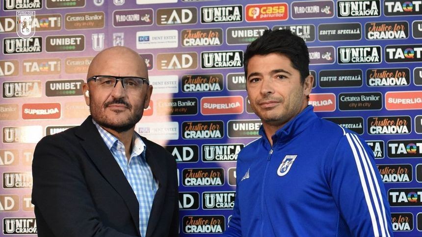 Giovanni Costantino, antrenor la FC U Craiova până la finalul sezonului