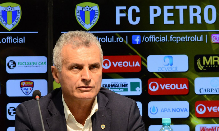 Petrolul Ploieşti şi preşedintele Costel Lazăr încetează vineri colaborarea
