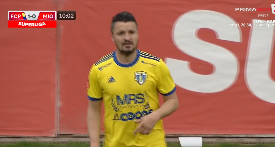 VIDEO ǀ Revanşa lui Budi! Gol superb din afara careului în meciul cu CS Mioveni