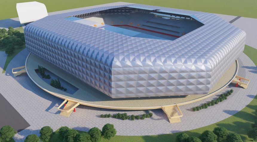 Încă un mare oraş din ţară e aproape să aibă stadion modern. Guvernul ar putea avea o şedinţă pentru a demola vechea construcţie