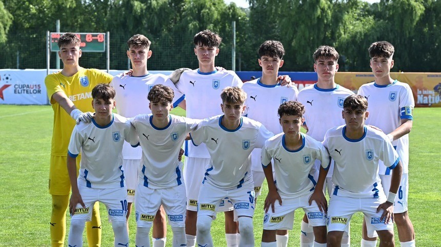 Universitatea Craiova a cucerit Cupa Elitelor U15, după ce a învins-o pe CSA Steaua în finală