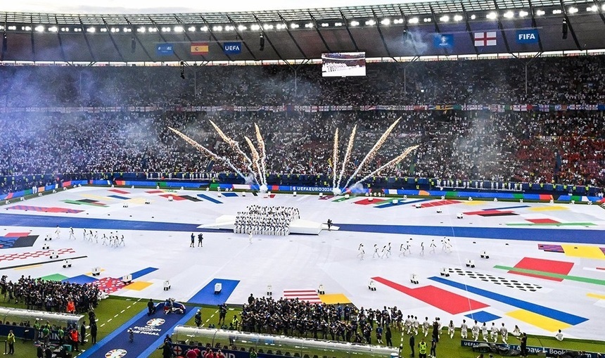 Ceremonie de închidere superbă a Campionatului European din Germania