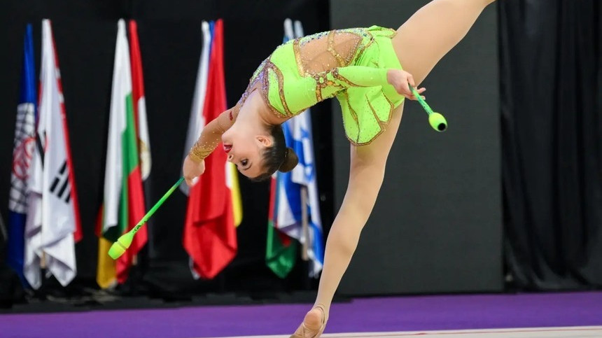 Gimnasta Annaliese Drăgan a debutat în calificări la cerc, în cadrul Jocurilor Olimpice