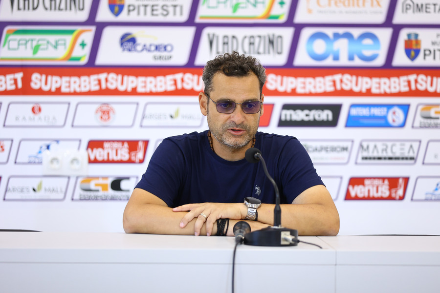 VIDEO | ”Am dat listă cu mulţi jucători”. Mihai Teja, discurs manifest după remiza cu CFR Cluj