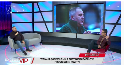 TITI AUR: 6 ZILE NU AM AVUT NICIUN SEMN POZITIV. ŞI AM INTRAT TOŢI ÎN PANICĂ