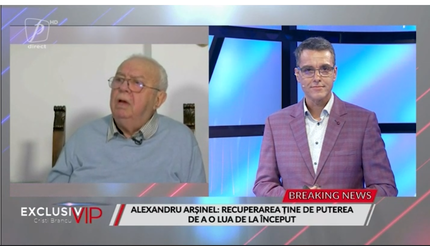 Alexandru Arşinel, despre lupta pentru viaţă de pe patul de spital de la Matei Balş