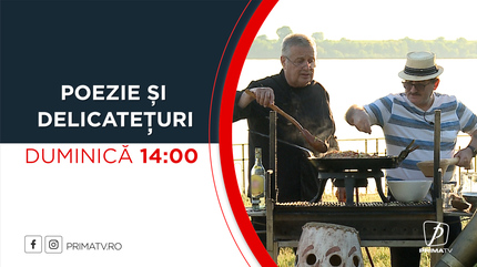 Cornel Palade vine la Poezie şi delicateţuri