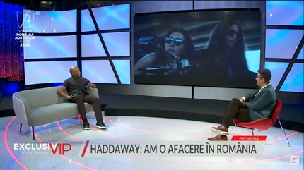 Haddaway, îndrăgostit lulea de iubita lui româncă