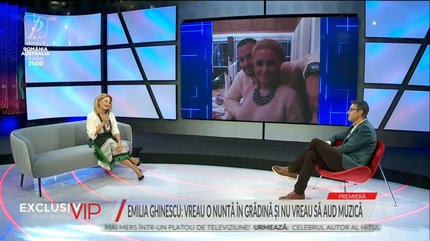Emilia Ghinescu îşi pune pirostriile. Vrea nuntă pe malul mării, cu fructe de mare şi fără muzică gălăgioasă