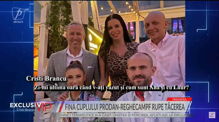 Imagini exclusive cu Anamaria Prodan şi finii ei şi declaraţii în premieră făcute de fină