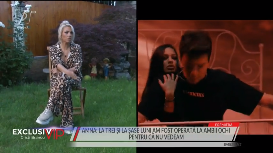 Amna: Am fost pe punctul să fiu oarbă