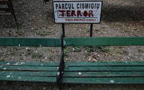 Parcul Cişmigiu, în paragină