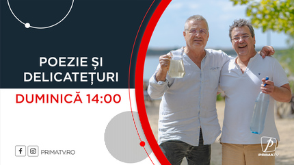 Mircea Dinescu revine la Prima TV cu un nou sezon Poezie şi delicateţuri