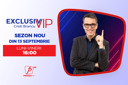 Cristi Brancu revine cu un nou sezon Exclusiv VIP
