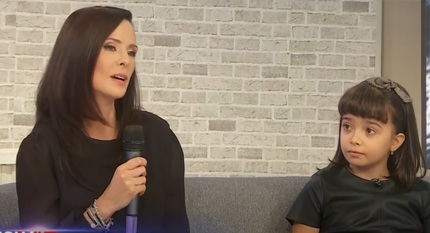 Livia Graur şi fiica sa, Renata, în platoul Exclusiv VIP