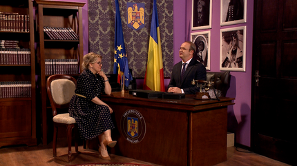 Secretele Preşedintelui prezintă umor de înalt nivel! Irena Boclincă, interpreta Vioricăi Dăncilă, este invitata specială a episodului