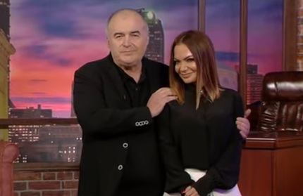 Andreea Antonescu, apariţie de senzaţie la Florin Călinescu Show