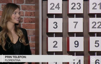 Florentina, câştigătoarea concursului "Cu mânuţele astea două"