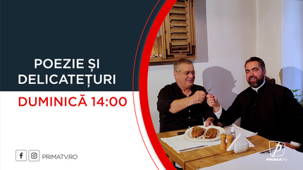 Preotul Ciprian Mega este invitat în emisiunea Poezie şi delicateţuri