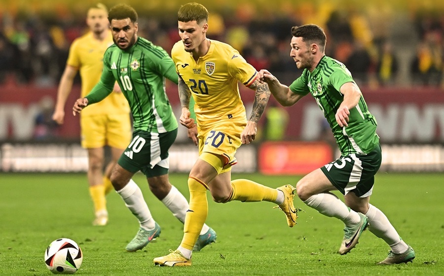 VIDEO Meci amical: România - Irlanda de Nord 1-1