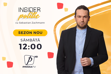 Cătălin Cîrstoiu, candidat PNL-PSD la Primăria Capitalei, vine la Insider politic, sâmbătă, de la ora 12:00