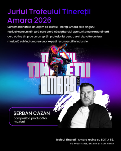 Un artist la început de drum are nevoie de o scenă, dar şi de oameni care ştiu să vadă potenţialul dincolo de emoţia momentului. 