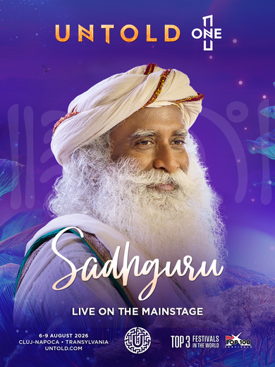 Sadhguru, unul dintre cei mai cunoscuţi yoghini ai lumii, vine la UNTOLD