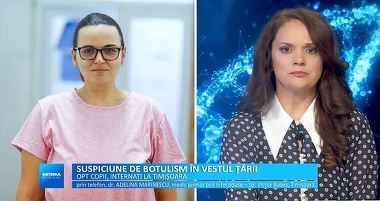 Starea copiilor cu botulism, explicată în direct, la Medika TV, de medicii din Timişoara: ”Sunt mai bine dar necesită atenţie în continuare”