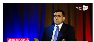 VIDEO. Simion: "Eu nu sunt într-o candidatură proprie aici" / Domnul Georgescu poate, fiind legitim din partea cetăţenilor României, să dorească să ocupe o funcţie