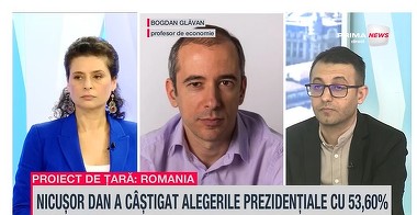 VIDEO. Bogdan Glăvan, profesor de economie, la Prima News. Cum va arăta economia României după alegerile prezidenţiale 2025?