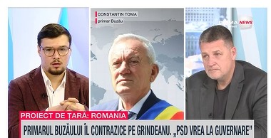 VIDEO. Constantin Toma, primarul PSD al Buzăului, despre un premier din PSD: "Tandemul cu Ilie Bolojan prim-ministru trebuie să meargă în continuare. Oamenii care l-au votat pe Nicuşor, l-au votat şi pentru asocierea cu Ilie Bolojan"