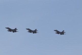 Aeronave F-16 ale României, ridicate de urgenţă după ce o dronă rusească a intrat în spaţiul aerian naţional