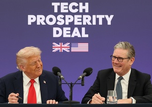 VIDEO. Trump şi Starmer au semnat un „acord de prosperitate tehnologică”. Investiţii de zeci de miliarde de lire sterline