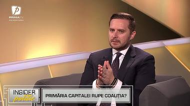 VIDEO. Bujduveanu, la Insider politic: Reorganizarea Primăriei Capitalei este necesară. O să putem funcţiona fără 10% fără probleme