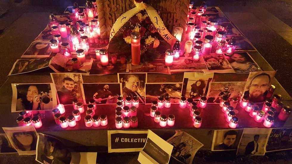 Marş de amploare pentru victimele incendiului Colectiv