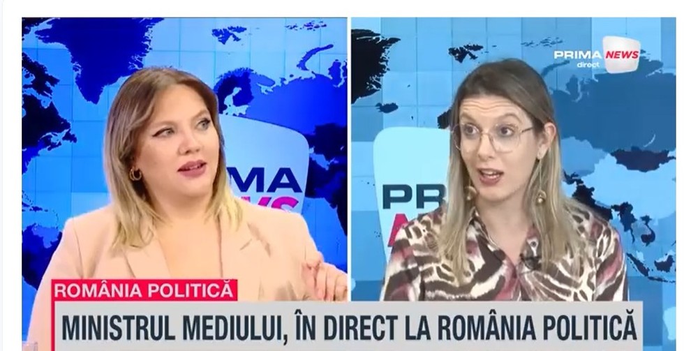 VIDEO. Diana Buzoianu, Ministrul Mediului: Când un urs este semnalat într-o localitate, Comisia locală pentru situaţii de urgenţă va putea decide direct metoda de intervenţie: alungare, tranchilizare sau împuşcare